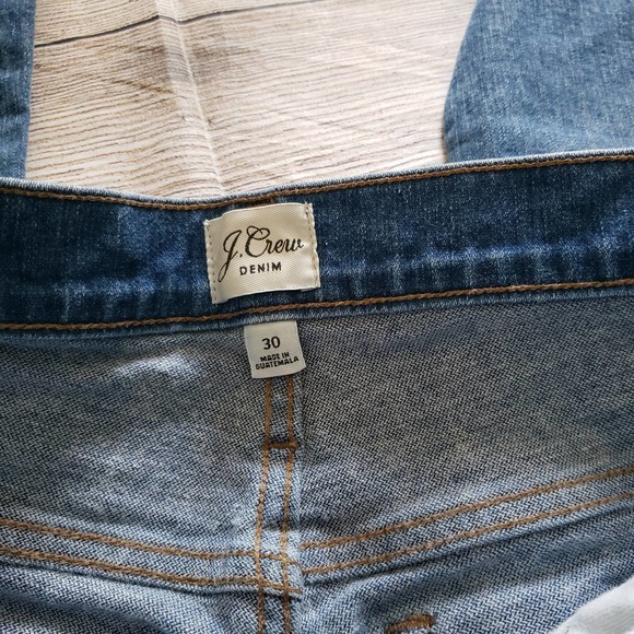 J.CREW Denim 9" Billie demi-boot crop jean in Caddy wash Jeans - Picture 5 of 9